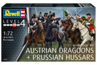 Revell 02453 Austrian Dragoons with Prussian Hussars 