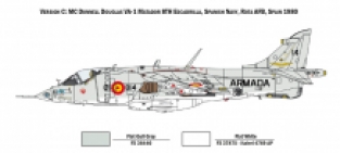 Italeri 1410 AV-8A Harrier