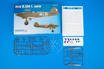 Eduard 7446 Avia B-534 I. serie Weekend edition