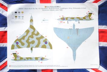 Airfix A12013 Avro Vulcan B.2 Black Buck