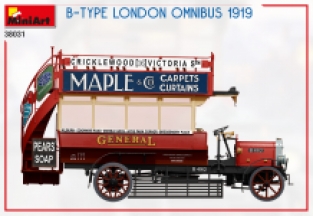 Mini Art 38031 B-TYPE LONDON OMNIBUS 1919