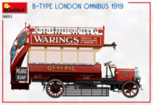 Mini Art 38031 B-TYPE LONDON OMNIBUS 1919