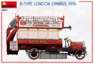 Mini Art 38031 B-TYPE LONDON OMNIBUS 1919