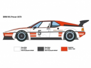 Italeri 3643 B.M.W. M1 Procar