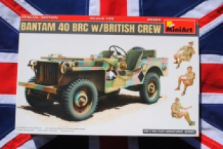 Mini Art 35324 BANTAM 40 BRC with British Crew