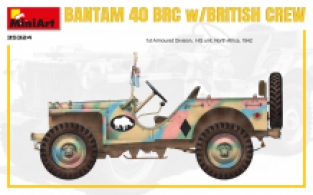 Mini Art 35324 BANTAM 40 BRC with British Crew