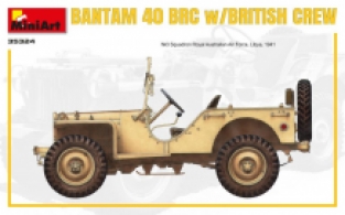 Mini Art 35324 BANTAM 40 BRC with British Crew