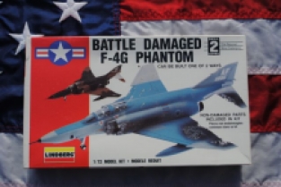 Lindberg 70962 BATTLE DAMAGED McDonnell Douglas F-4G PHANTOM