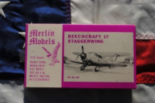 Merlin Models 28 BEECHCRAFT 17 STAGGERWING
