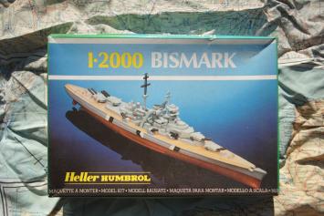 Heller 80051 Bismarck Kriegsmarine Battleship