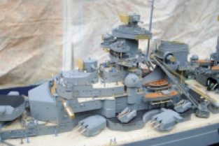 Trumpeter 03702 Bismarck Kriegsmarine Battleship 'built for display'