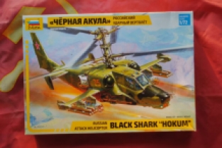 Zvezda 7216 BLACK SHARK 'HOKUM' Russian Attack Helicopter