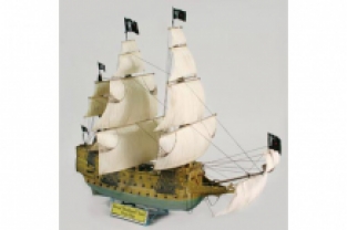Lindberg 70858 BLACKBEARD Captain Edward Teach 'Pirate Ship'