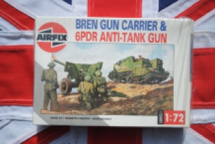 Airfix 01309 BREN GUN CARRIER & 6PDR Anti-Tank Gun