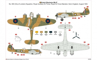 Airfix A04059 BRISTOL BLENHEIM Mk.IF