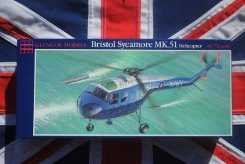 Glencoe Models 04002 Bristol Sycamore Mk.51 Helicopter
