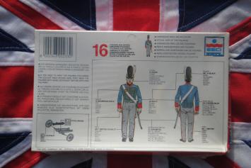 ESCI / ERTL 233 British Artillery Napoleonic Wars Waterloo 1815