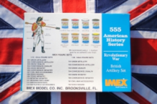 IMEX 555 British Artillery Set 'Revolutionary War'