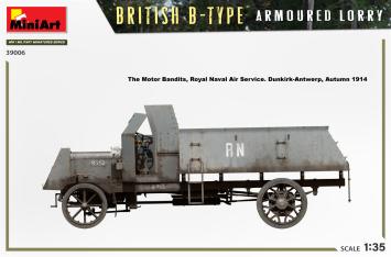 MiniArt 39006 BRITISH B-TYPE ARMOURED LORRY
