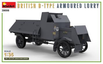 MiniArt 39006 BRITISH B-TYPE ARMOURED LORRY