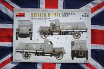 MiniArt 39006 BRITISH B-TYPE ARMOURED LORRY