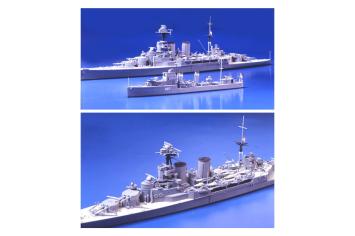 Tamiya 31806 British Battle Cruiser Hood & E Class Destroyer Battle of the Denmark Strait