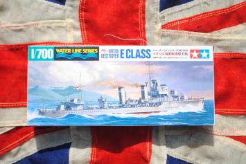 Tamiya 31909 British Destroyer E Class Water Line Series