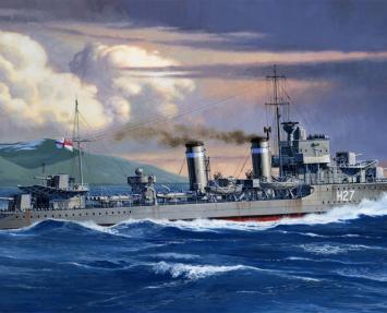 Tamiya 31909 British Destroyer E Class Water Line Series