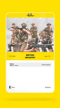 Heller 49604 British Infantry
