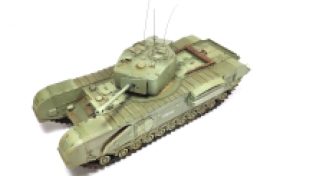 AFV Club AF35S52  British Infantry tank CHURCHILL Mk.VI with Ordnance QF