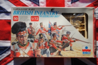 ESCI 215 British Infantry 'Waterloo 1815'