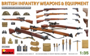 Mini Art 35368 British Infantry Weapons & Equipment