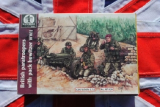 Waterloo 1815 AP036 British Paratroopers with Pack Howitzer WWII