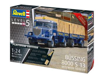 Revell 07580 Büssing 8000 S 13 with Trailer 'Platinum Edition'