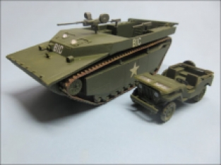 Airfix A02302V BUFFALO Amphibian with Willy Jeep