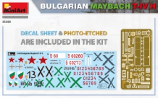 Mini Art 35328 BULGARIAN MAYBACH T-IV H Battle Tank