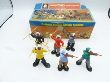 Timpo Toys 24 Bulk box with 36 brand new Eskimos 'toonbank display' 