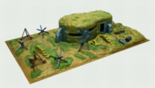 Italeri 6070 BUNKER AND ACC. D-Day complex / diorama