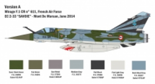Italeri 2790 Bye-bye Mirage F.1 'Farewell exhibition, Mont de Marsan AB, June 2014'