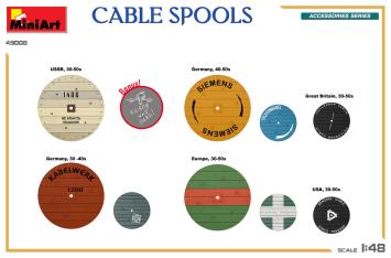 MiniArt 49008 Cable Spools