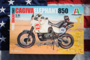 Italeri 4643 CAGIVA ELEPHANT 850 'Paris/Dakar 1987'
