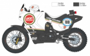 Italeri 4643 CAGIVA ELEPHANT 850 'Paris/Dakar 1987'