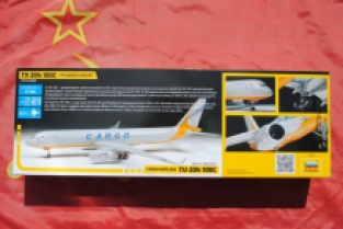 Zvezda 7031 Cargo Airplane TU-204-100C