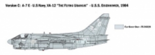 Italeri 1411 Chance Vought A-7E Corsair II 