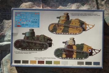 RPM 72200 Char canon Renault FT cast turret with 37mm Puteaux gun