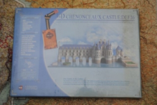 IDA 3D paper models DEF16 CHENONCEAUX CASTLE