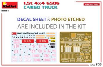 MiniArt 38064 Chevrolet 1,5T 4x4 G506 Cargo Truck