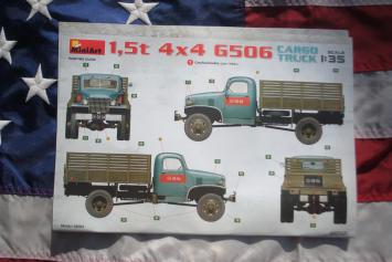 MiniArt 38064 Chevrolet 1,5T 4x4 G506 Cargo Truck