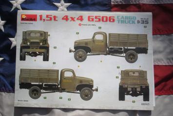 MiniArt 38064 Chevrolet 1,5T 4x4 G506 Cargo Truck