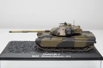 Atlas Editions BN43 Chieftain Mk.5 BAOR BRUSSEL BELGIË 1979